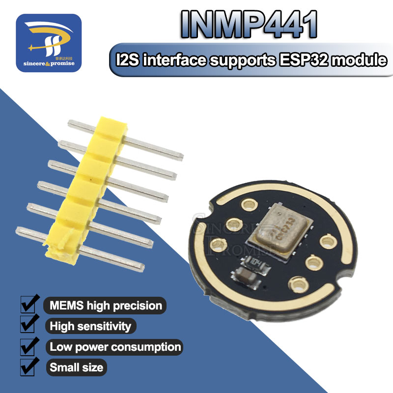 Breadboard 400 Point - Módulo de micrófono omnidireccional, interfaz I2S