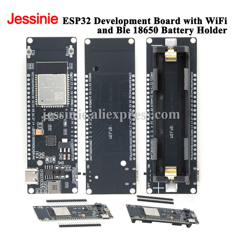 Esp32 Battery Holder Lipo - Placa de Desarrollo ESP32 con WiFi,