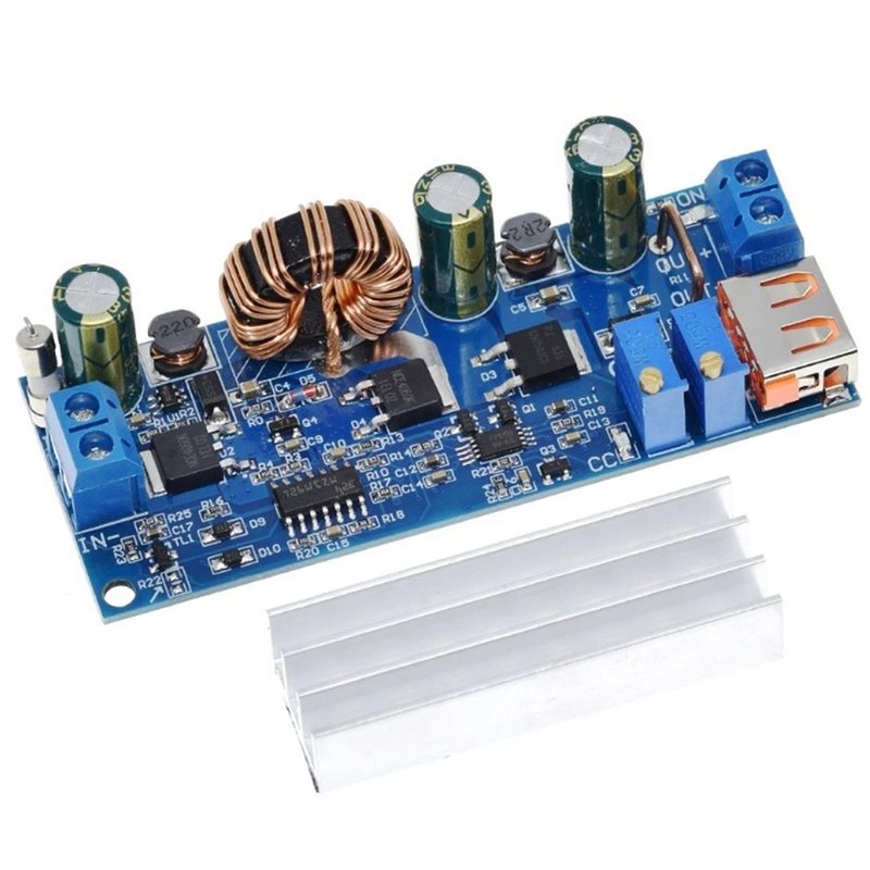 Boost Converter - Fuente de alimentación regulada ajustable de