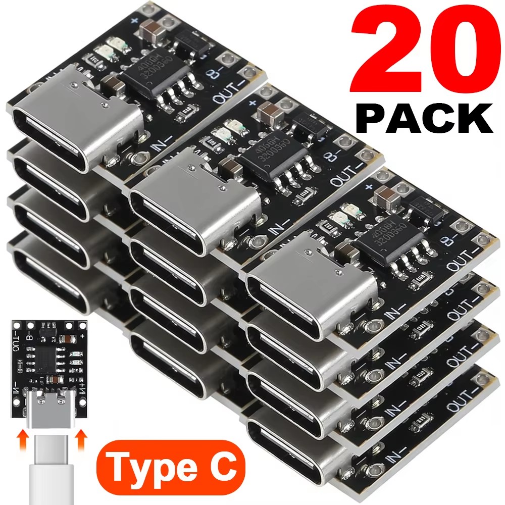 Li Ion Charger Module - 1-20 Piezas TP4056 Placa de Carga