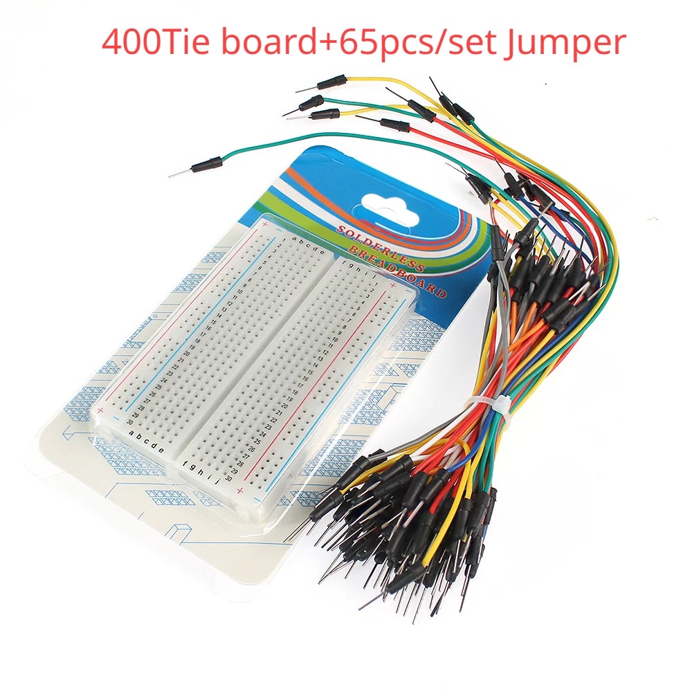 Breadboard 400 Point - Kit de placa de pruebas de