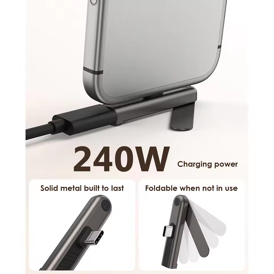 2/1PCS Adaptador plegable con  - Usb C Cable reseña y precio