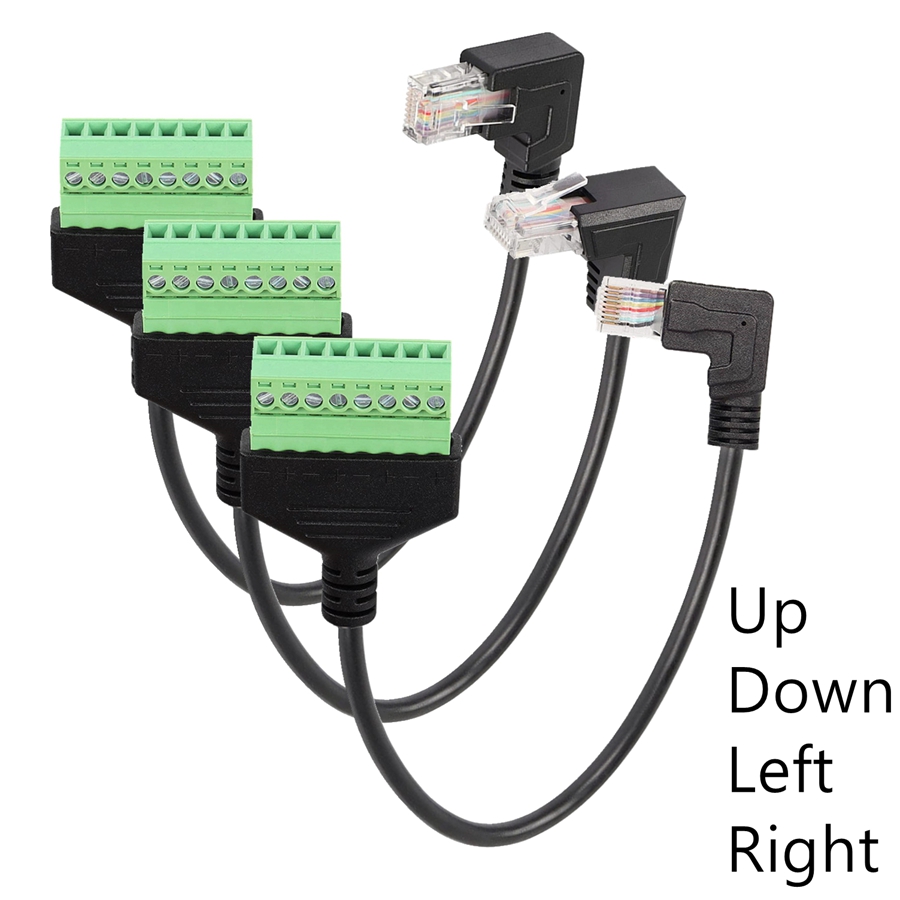 Rj45 a bloque de terminales de - Screw Terminal Block reseña y precio