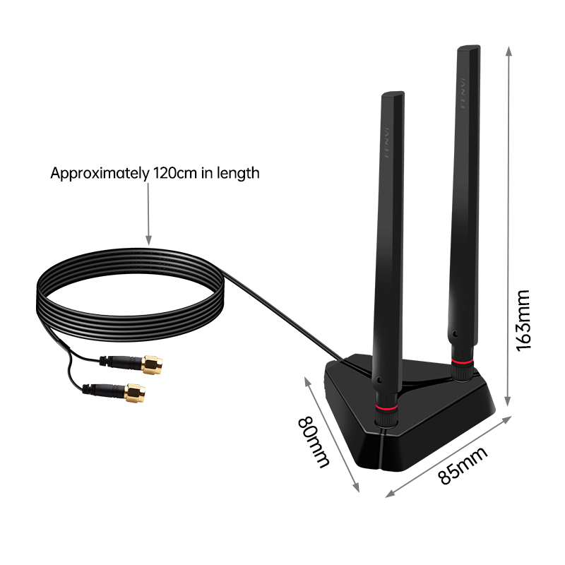 Antena WiFi RP-SMA conector ma - Ipex Connector reseña y precio
