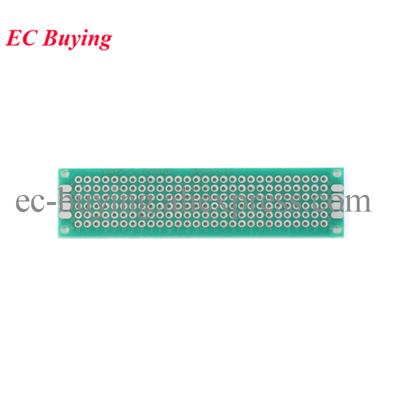 10 unids/lote 2x8cm prototipo  - Pcb Prototyping Board reseña y precio