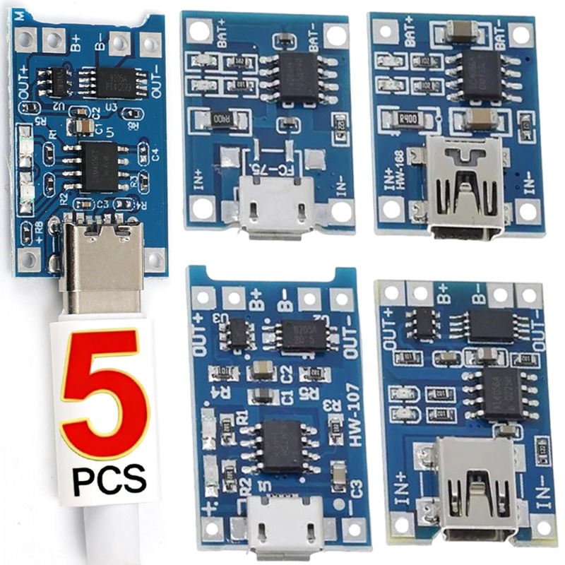Módulo Cargador de Batería de  - Li Ion Charger Module reseña y precio