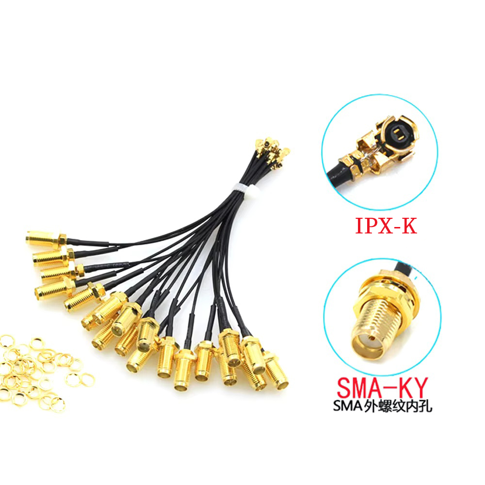 5 uds RP-SMA hembra a U.FL IPX - Ipex Connector reseña y precio