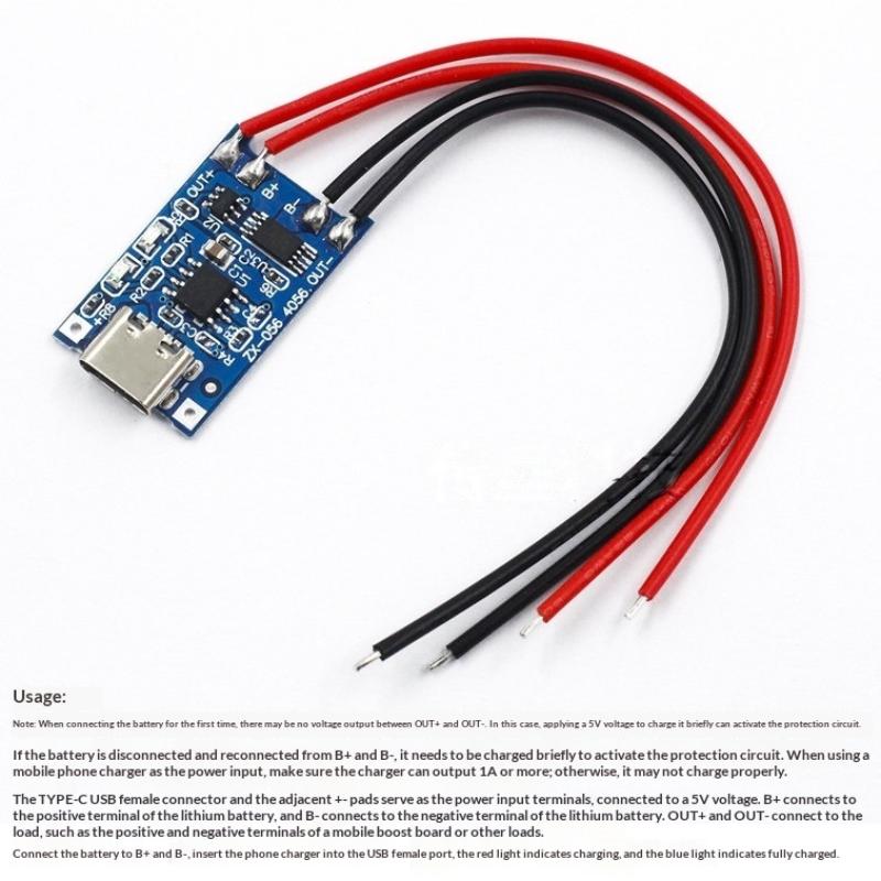 2 unidades de placa de carga d - Tp4056 Module reseña y precio