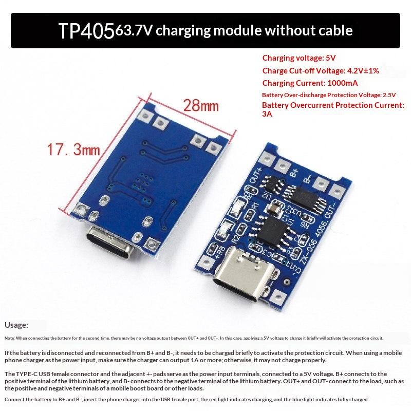 2 unidades de placa de carga d - Tp4056 Module reseña y precio