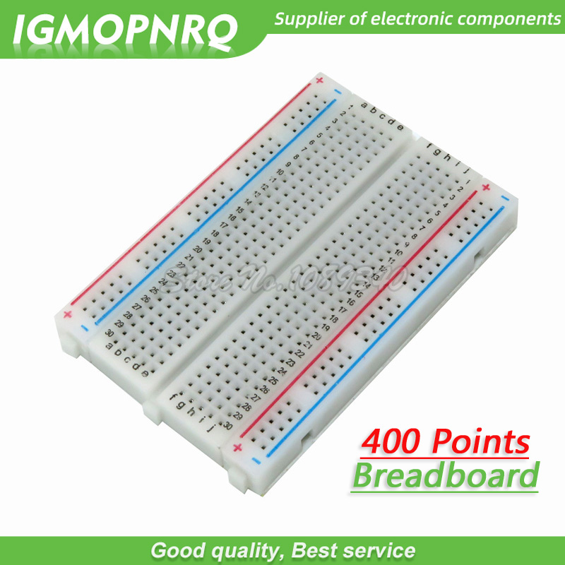 Placa de pan sin soldadura, 1  - Breadboard 400 Point reseña y precio