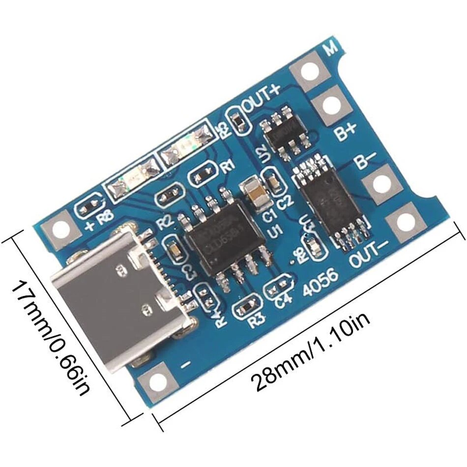 20 piezas TP4056 1A 5V módulo  - Tp4056 Module reseña y precio
