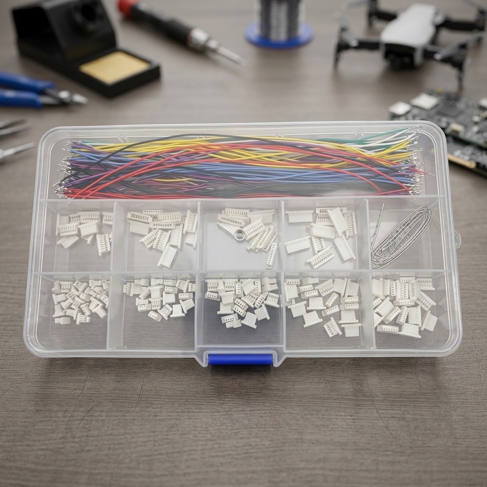 Kit de conectores SH de 1,0 mm - Jumper Wire Kit reseña y precio
