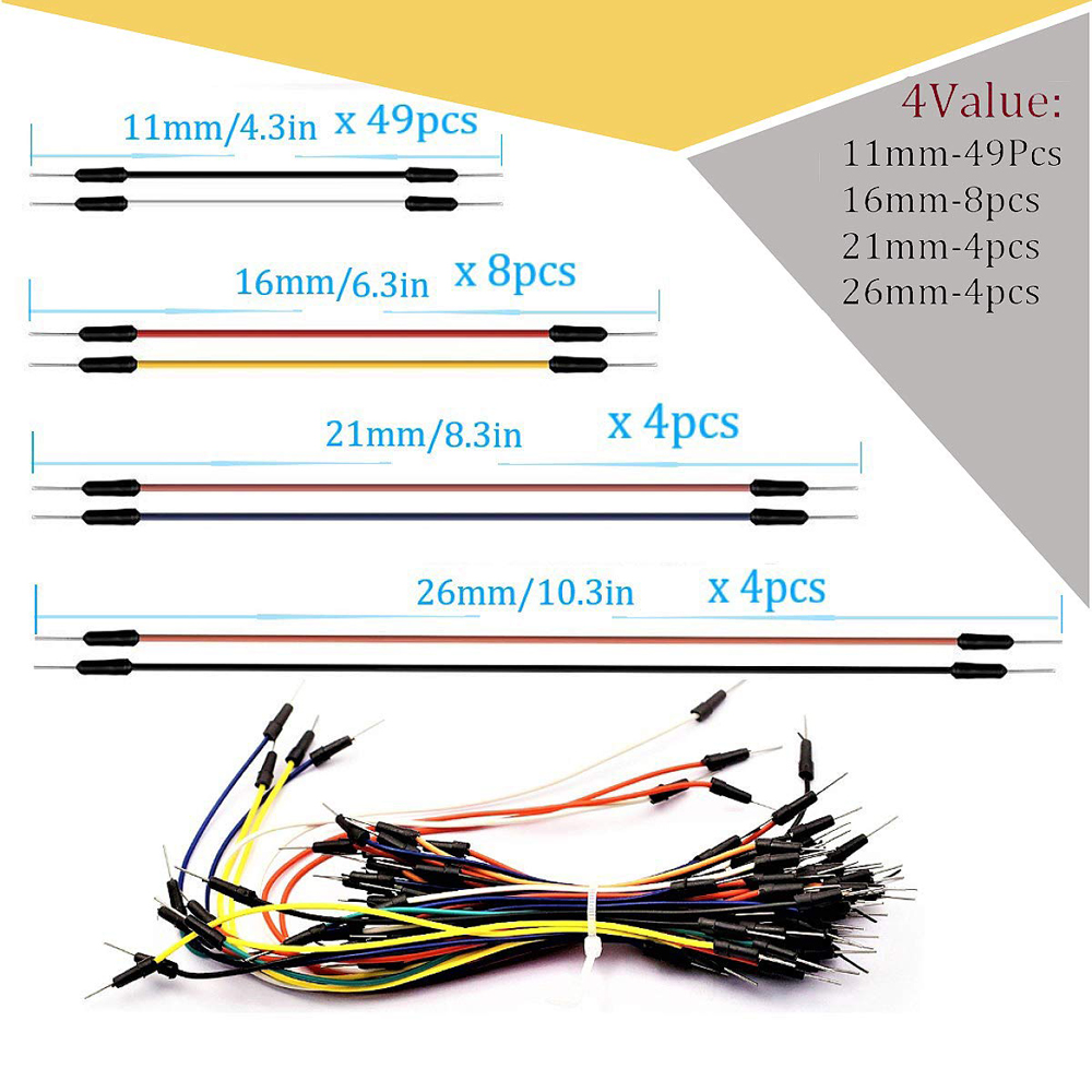 Kit de cables de puente para t - Breadboard 400 Point reseña y precio