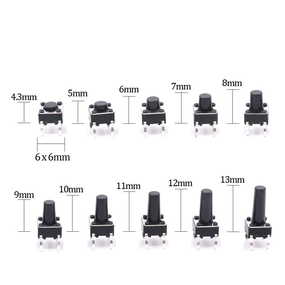 10 modelos 6*6 interruptor tác - Breadboard 400 Point reseña y precio