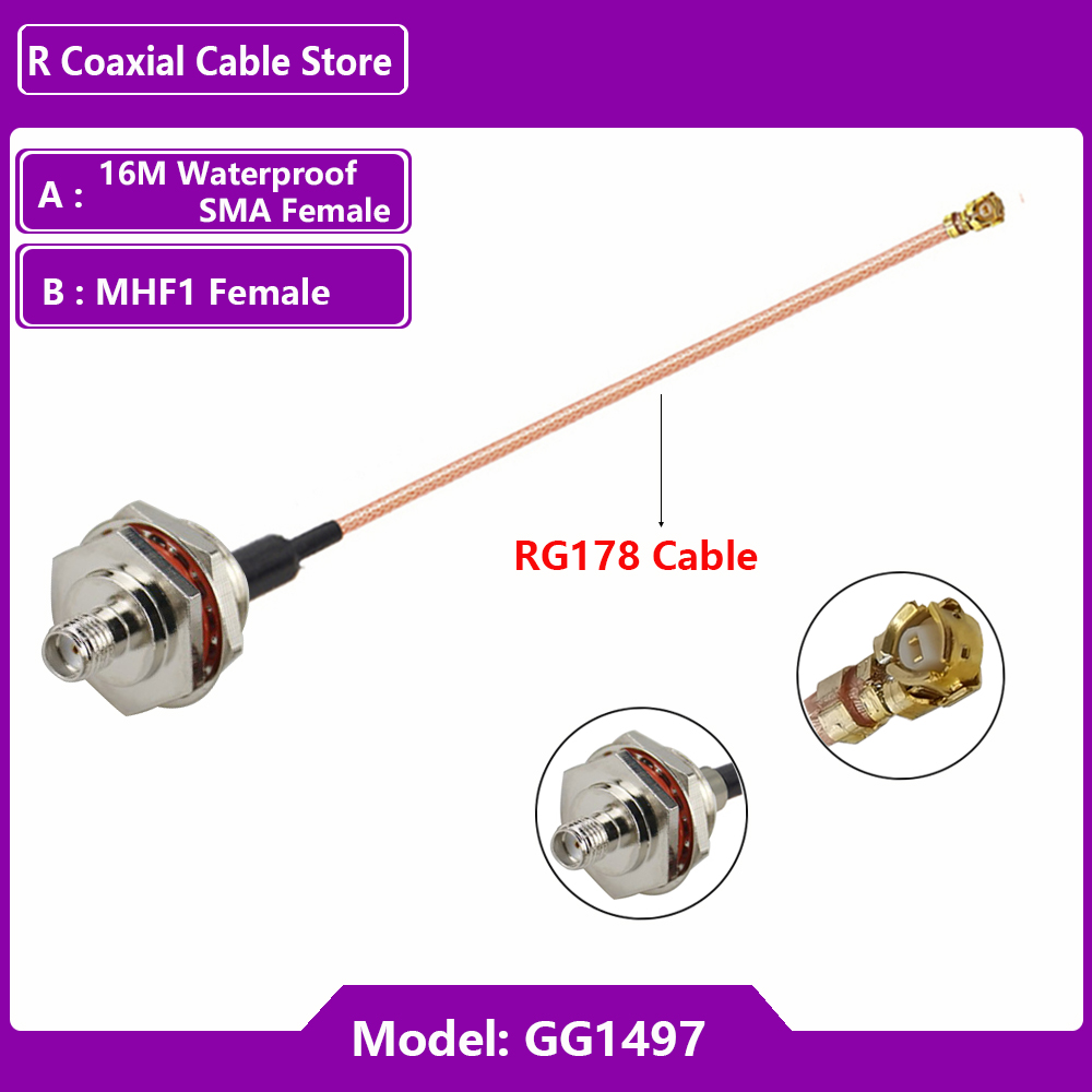 1 unidad de adaptador coaxial  - Ipex Connector reseña y precio